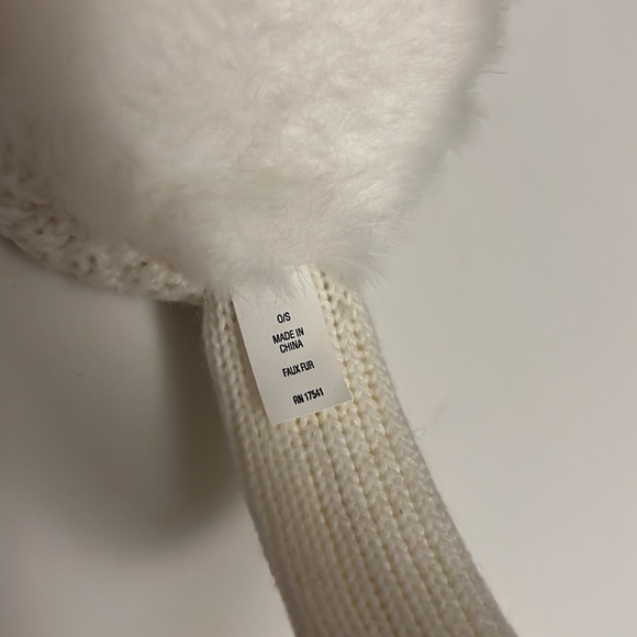 Lobers Women's Solid Headphone Earmuffs, White, One Size - Picture 6 of 7